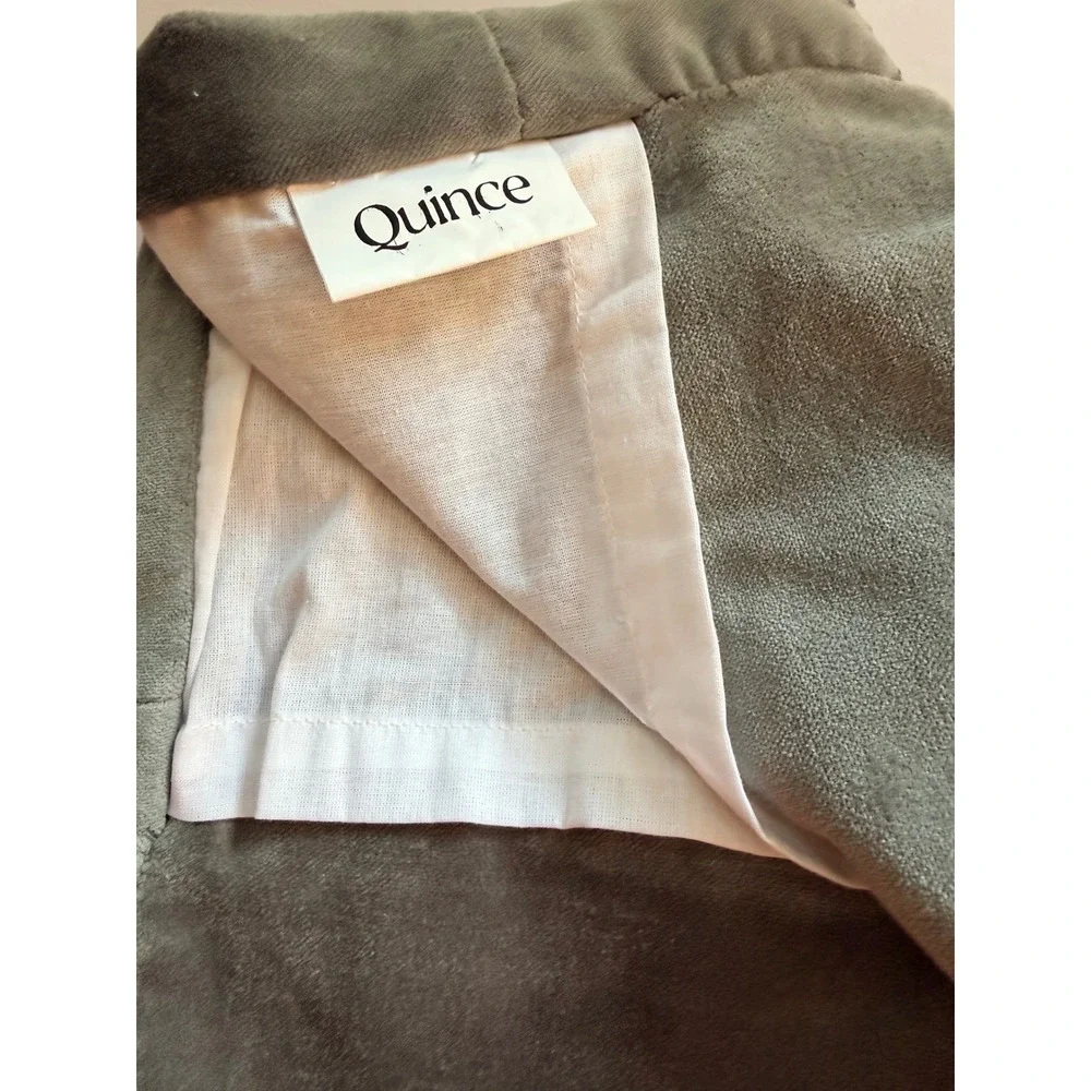 Quince slate cotton
